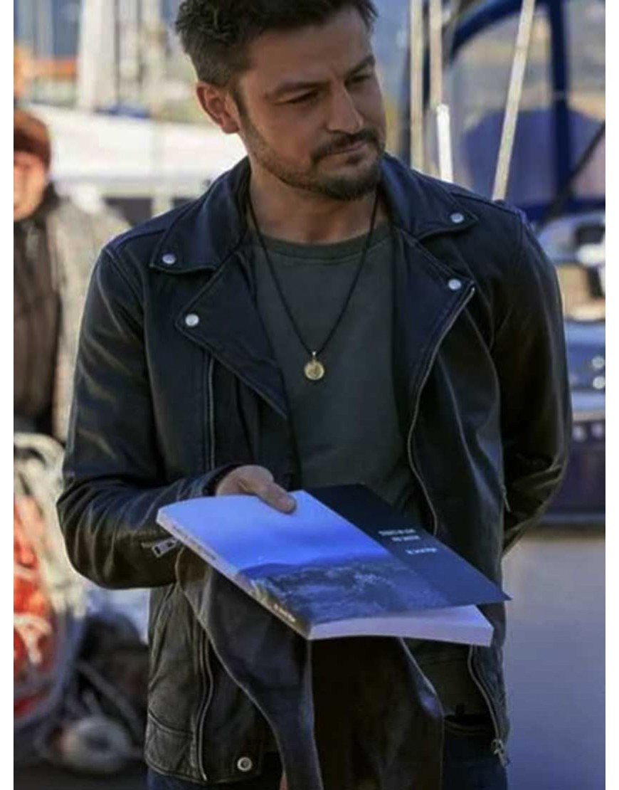 Tyler Hynes Picture of Her Jake Leather Jacket Tyler Hynes Picture of Her Jake Leather Jacket